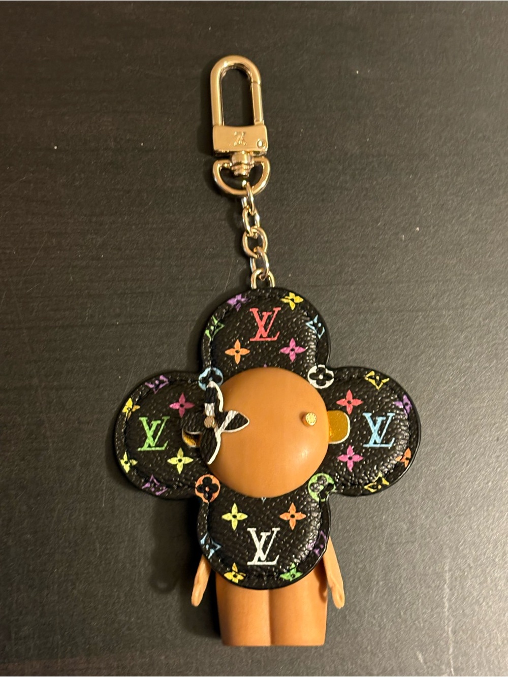 Vivienne Doll Bag Keychain Black Multi